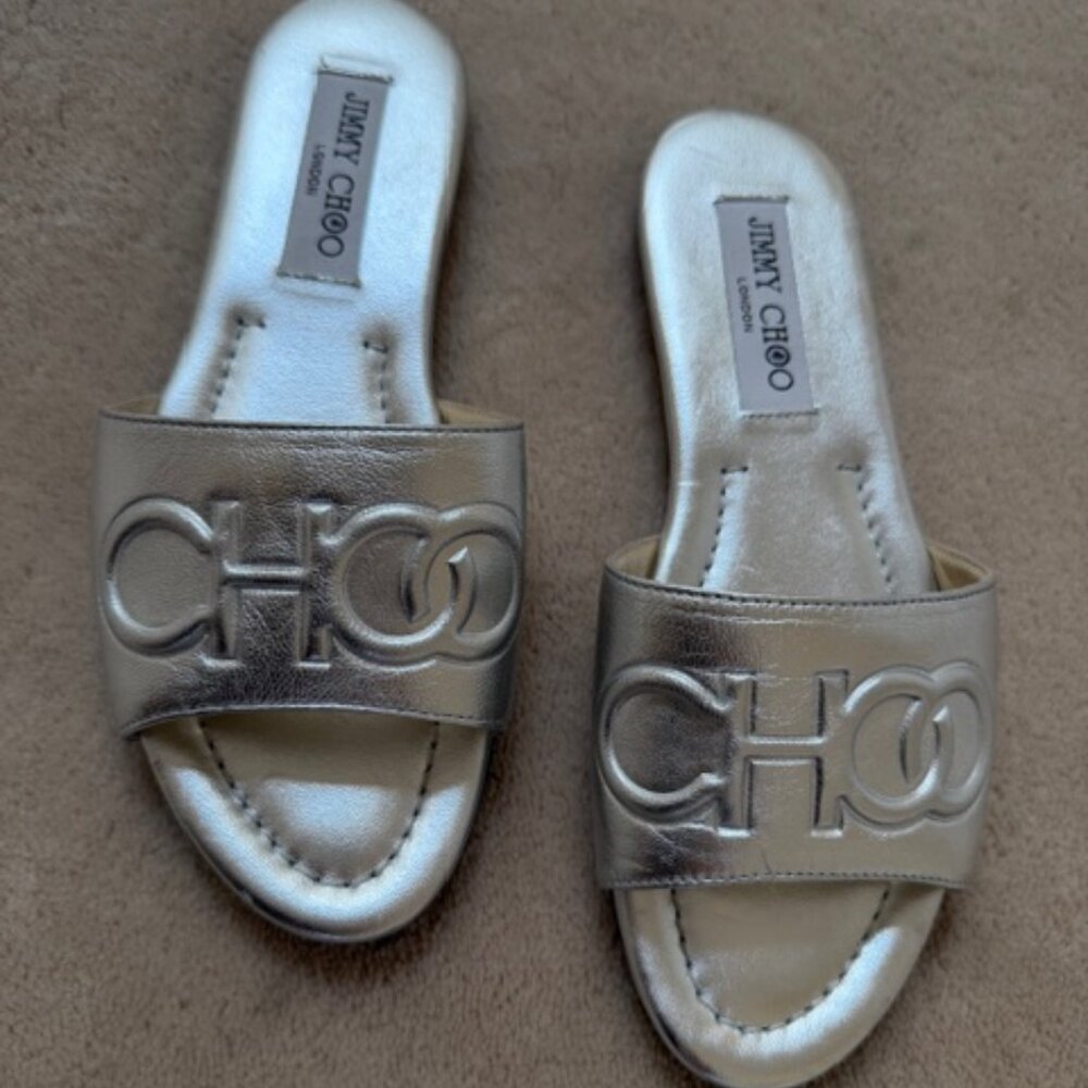 Jimmy Choo slides